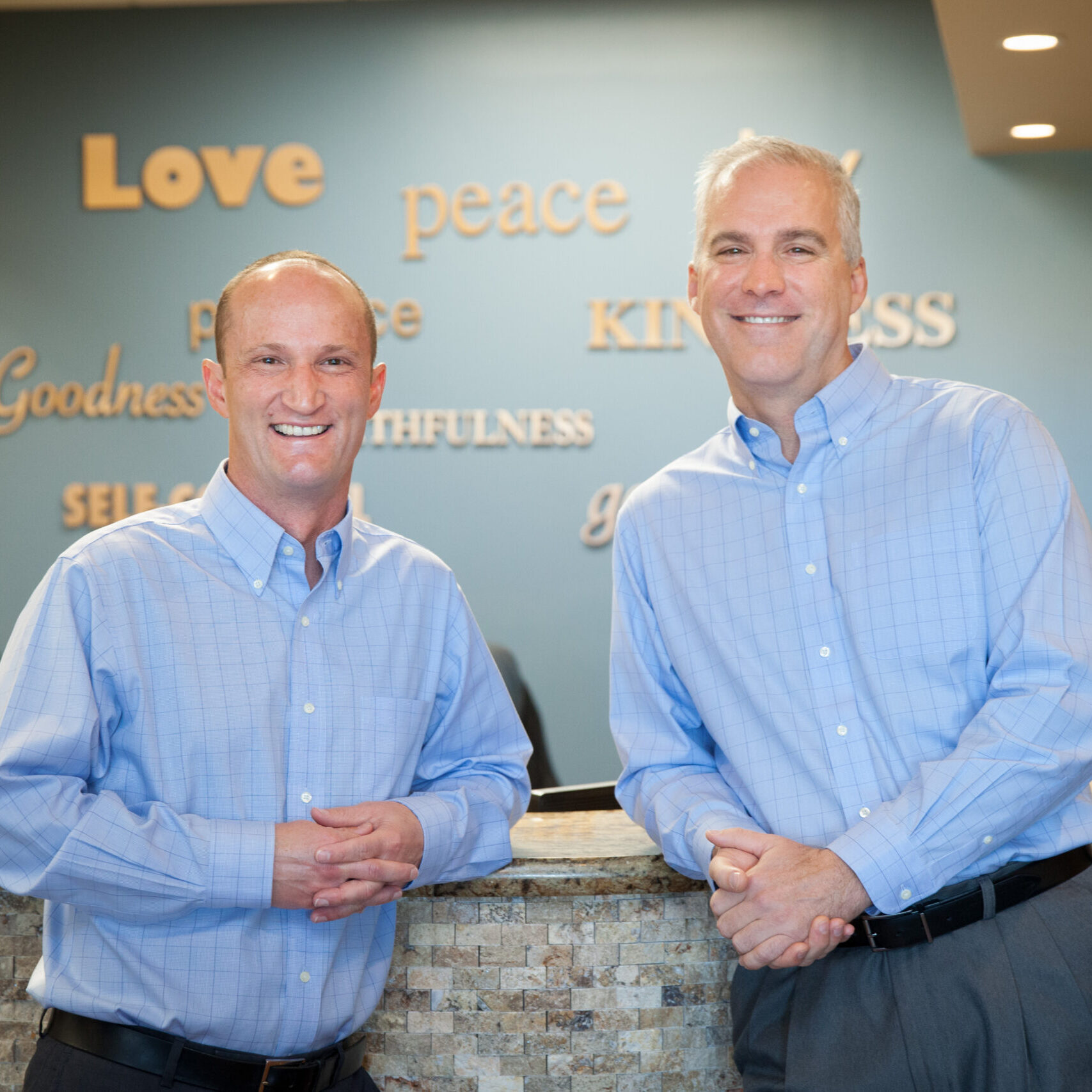 Ackerman Towson Dentistry dentist in brentwood, oakley, antioch california Dr. Kevin Ackerman, DDS, BS Dr. Eric Towson, DDS, BS